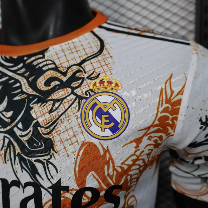 Real Madrid Dragon Special Edition Shirt Player Edition Football Jersey 25-26