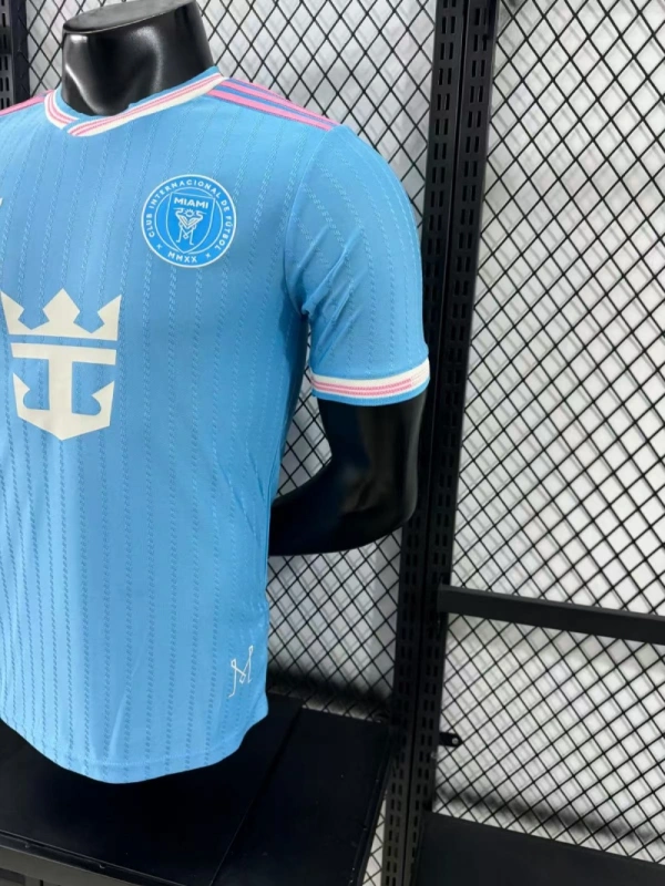 2025-26 Inter Miami CF Home Pink Soccer Jersey Player Version Shirt