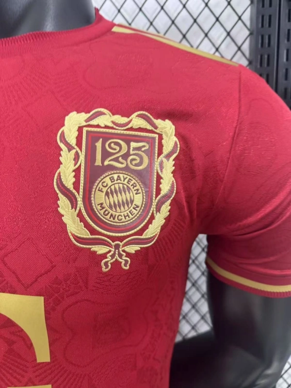 2025-26 Adidas Men's FC Bayern Munich 125th Anniversary Shirt