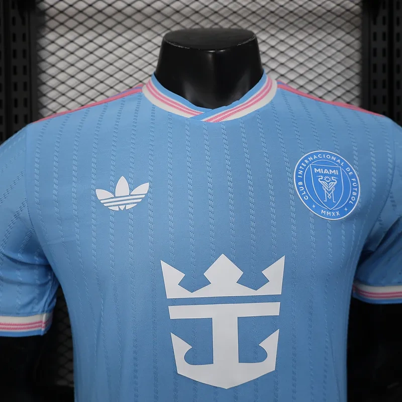 Adidas Men Inter Miami CF Shirt Third Away Soccer Jersey Player Version 2025