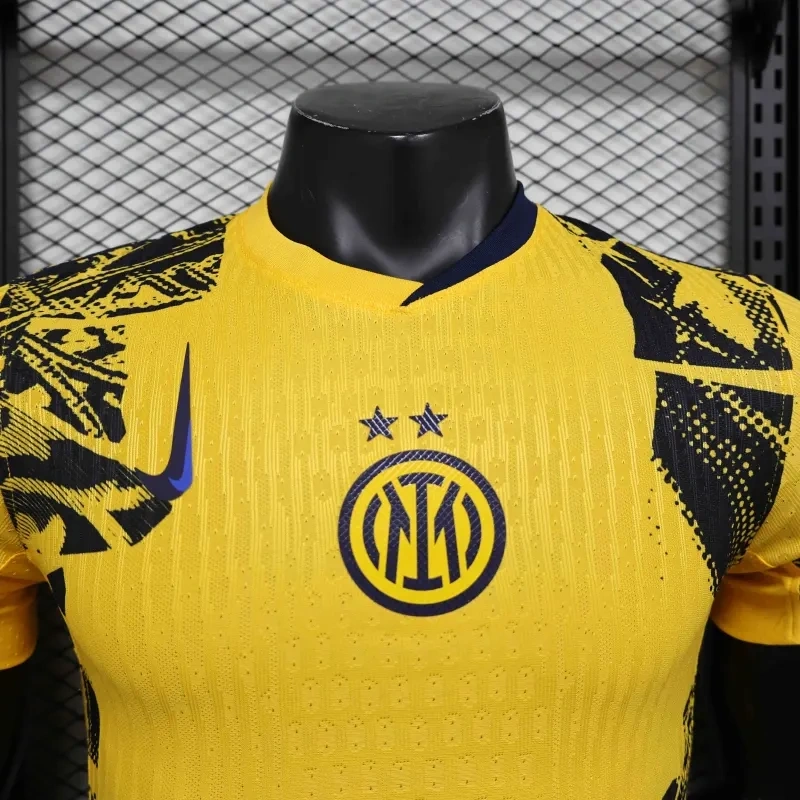 Inter Milan Third  Barella 23 Shirt 2024-2025 Player version Size：S-2XL（Non-Customize ）