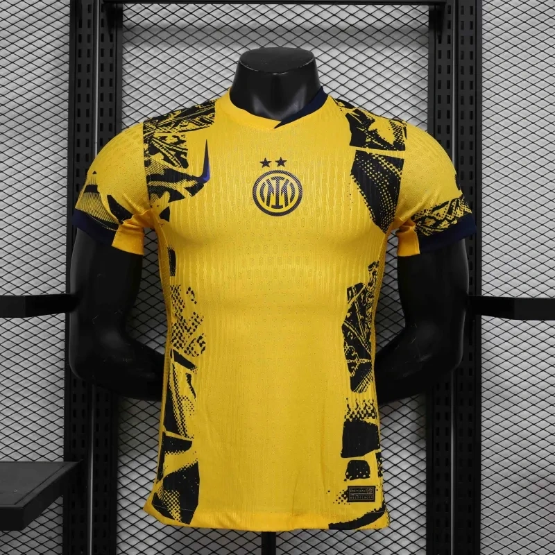 Inter Milan Third  Barella 23 Shirt 2024-2025 Player version Size：S-2XL（Non-Customize ）