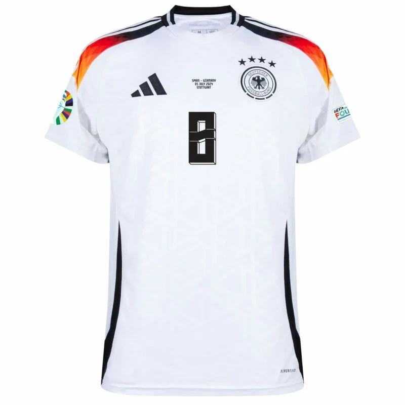 Germany Home Kroos 8 Shirt  2024 Player version Size：S-2XL  Non-Customize