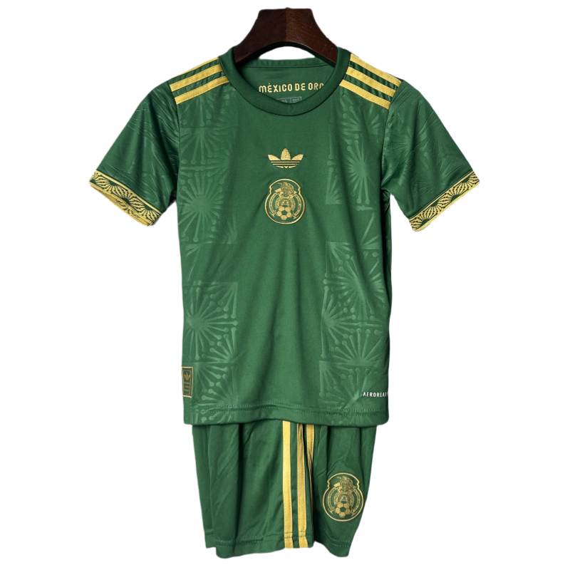 Adidas Kids Mexico Greeen Gold Cup Kits 2025