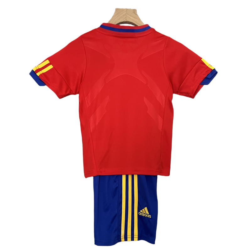 Kids Spain Retro Kits Home World Cup 2010