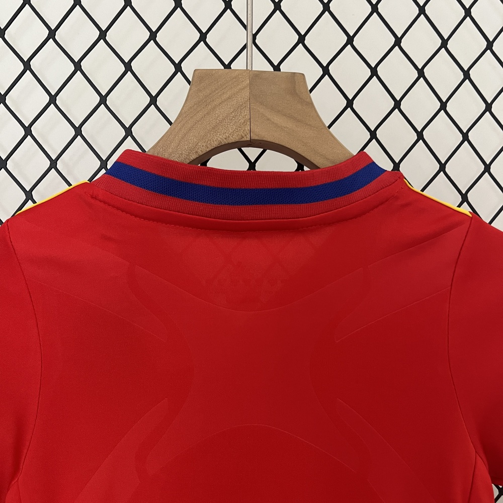 Kids Spain Retro Kits Home World Cup 2010