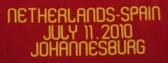 2010 WORLD CUP FINAL LETTERS