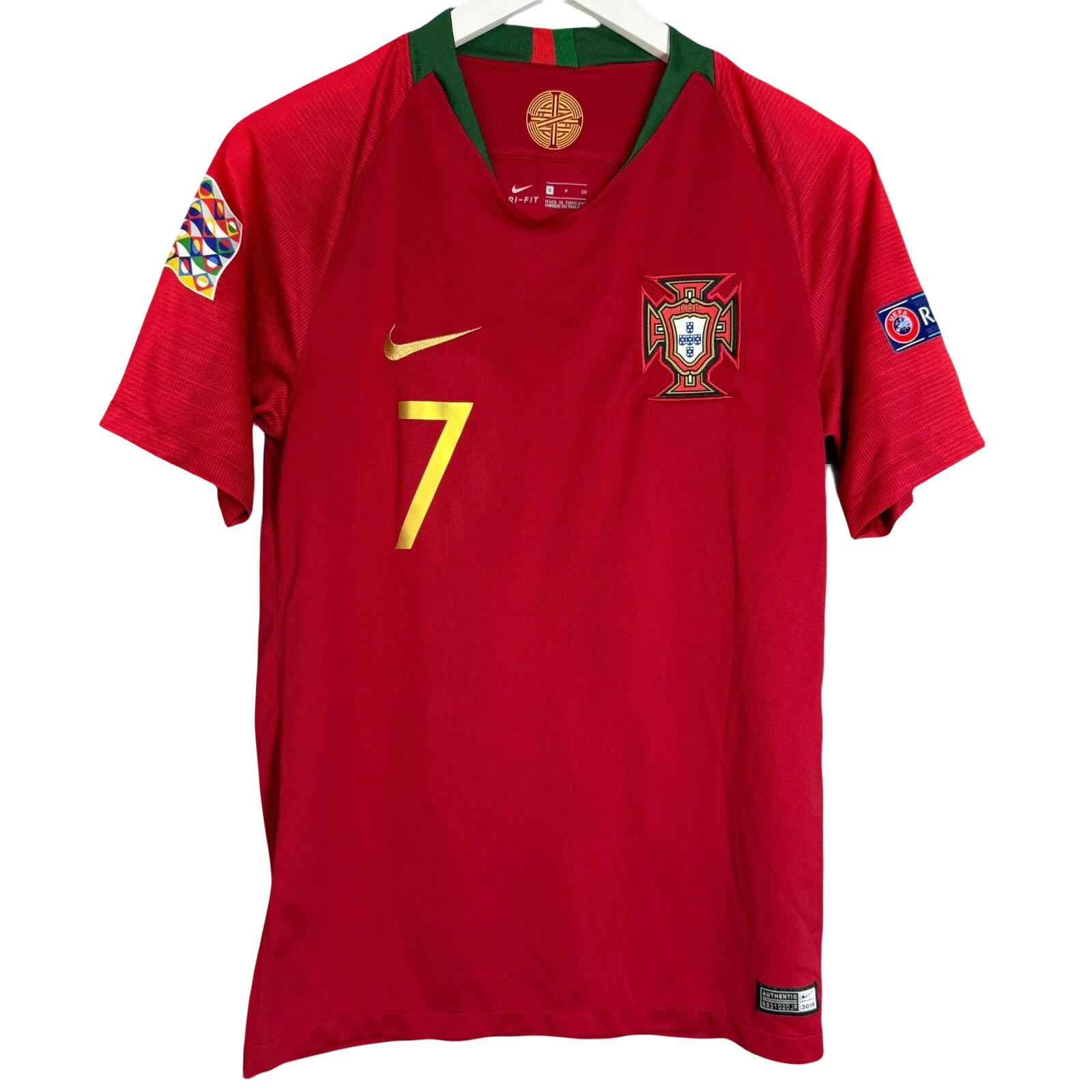 Portugal National Team Home Retro C. Ronaldo 7 (CR7) Shirt 2020-2021  Non-Customize