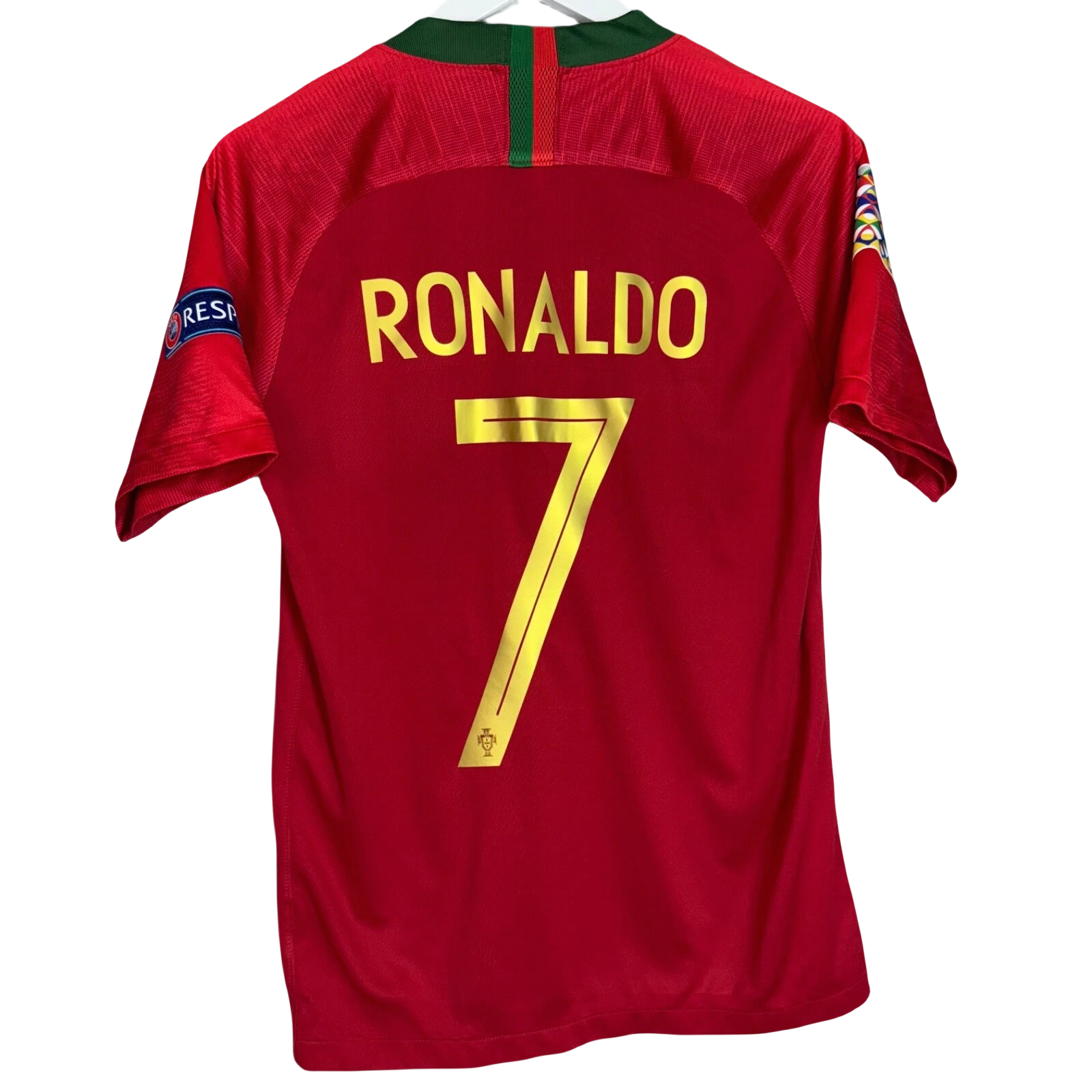 Portugal National Team Home Retro C. Ronaldo 7 (CR7) Shirt 2020-2021  Non-Customize
