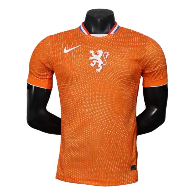 Netherlands Soccer Jersey Home Custom Shirt Player Version 2025