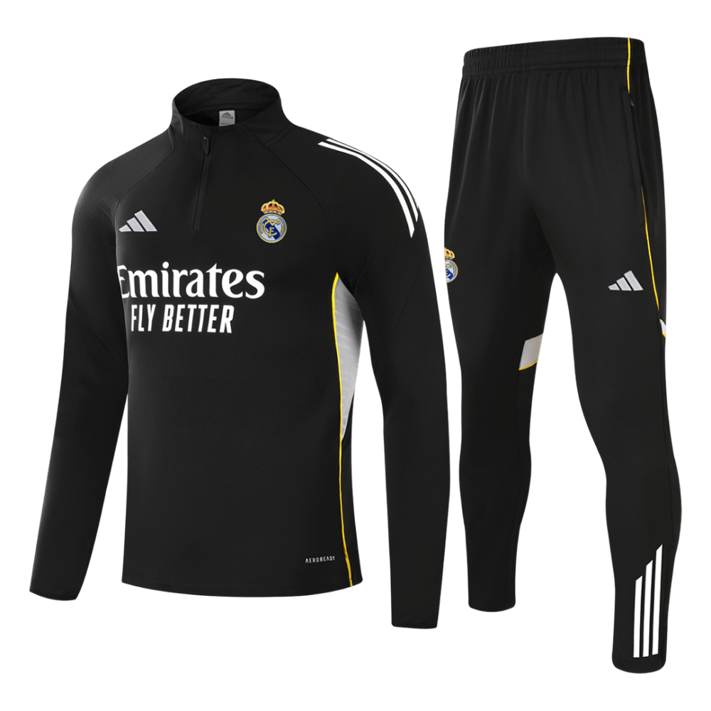 Kids Real Madrid Soccer Training Kit 2025-26