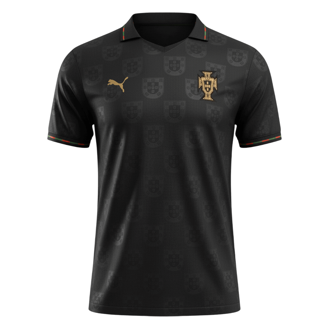 Portugal 'Black Panther' Custom Player Version Soccer Jersey 2026