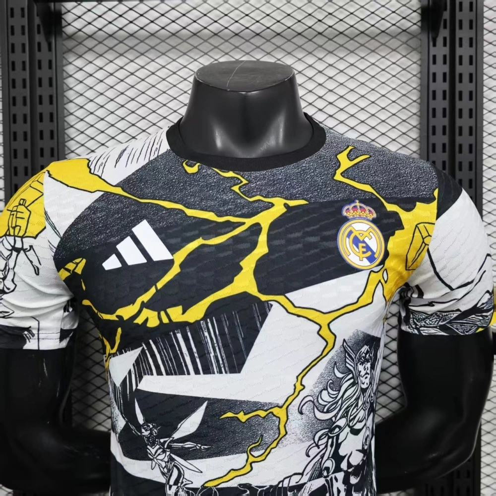 2025-26 Real Madrid Anime Special Edition Football Jersey Player version