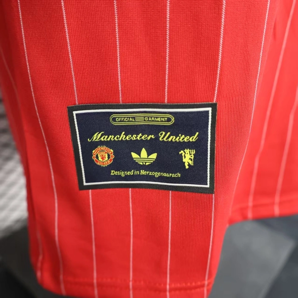 2025-26 Manchester United Red Football jersey Special Edition custom Shirt