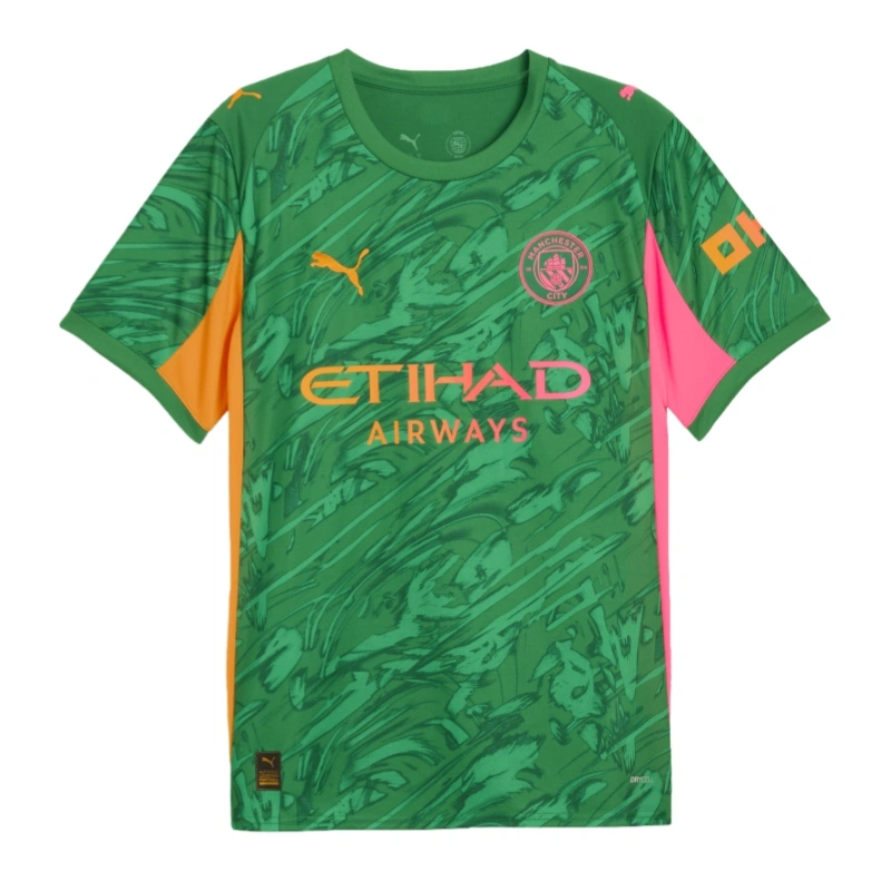2025-26 Manchester City Goalkeeper Football Shirt Fan Edition