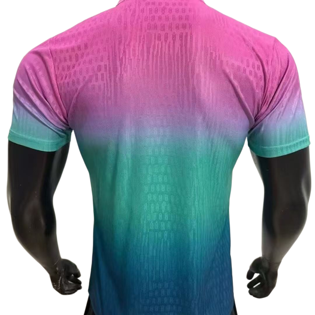 2627 Barcelona player version football jersey special edition pink T-shirt jersey