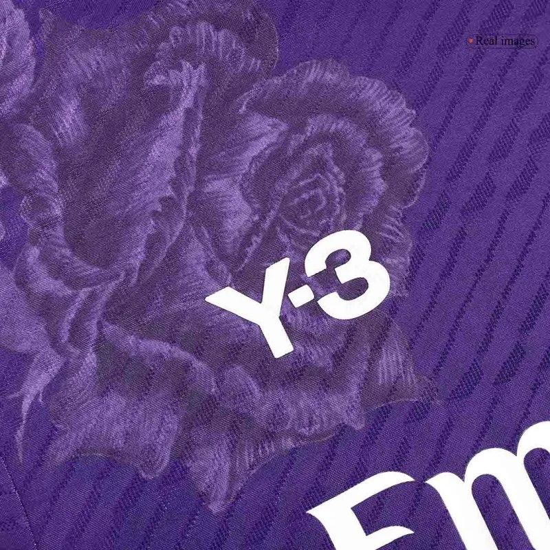 Real Madrid Y-3 Fourth Jersey Purple Player Version 2023/24