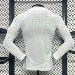 Real Madrid Home Long Sleeve Jersey Player Version 2024/25
