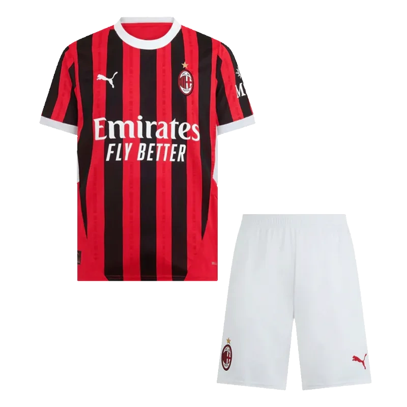 AC Milan Home Kit(Jersey+Shorts) 2024/25