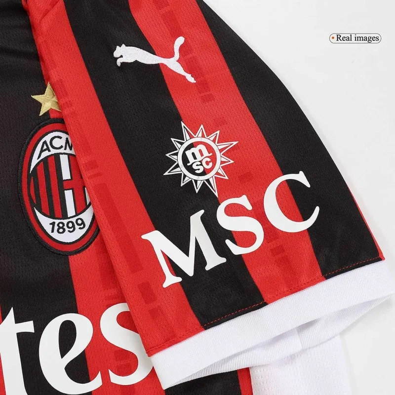 AC Milan Home Kit(Jersey+Shorts) 2024/25