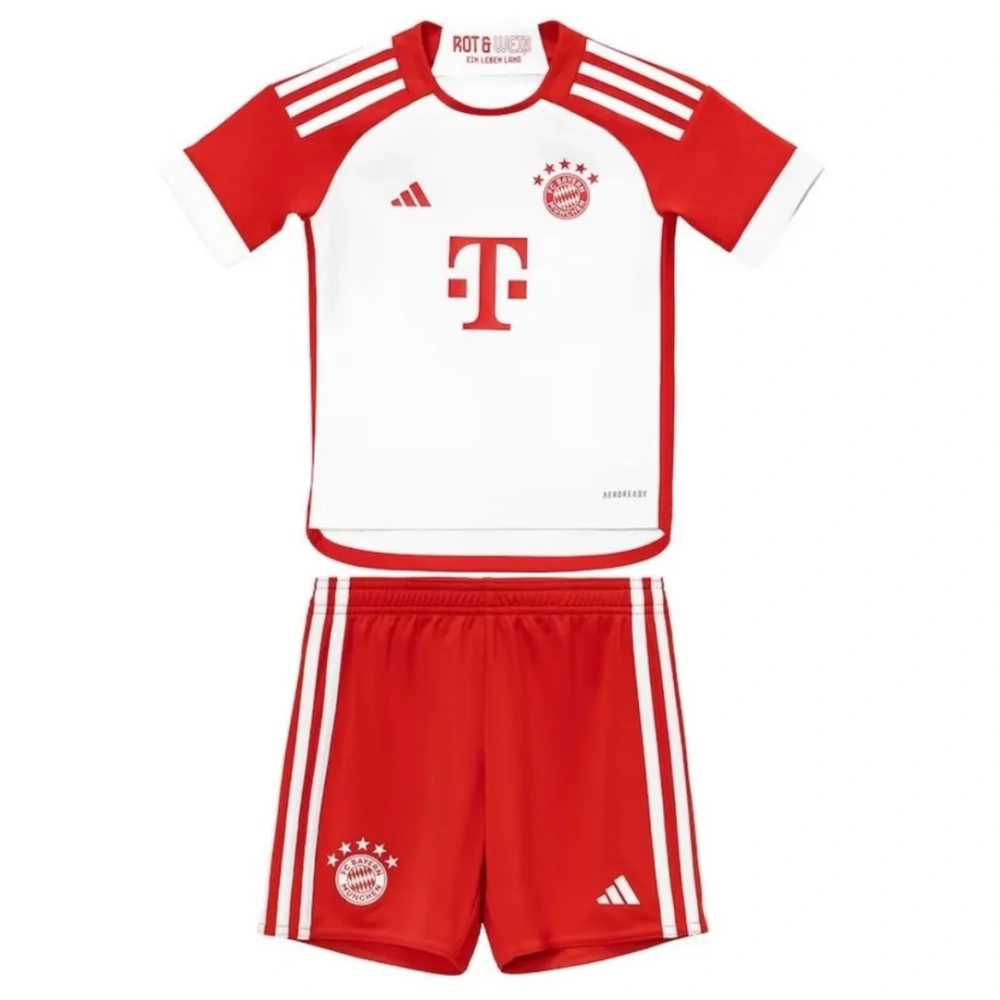 23-24 Kids Bayern Munich Home Jersey Kit