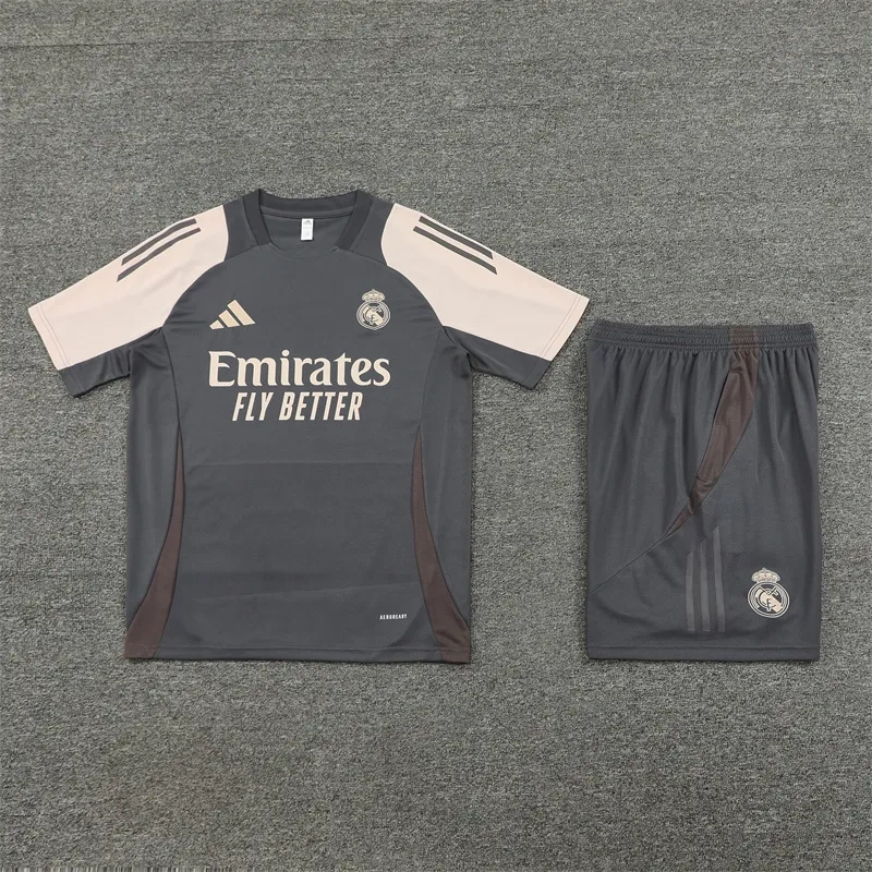 Real Madrid Pre-Match Training Jersey Kit 2024-25