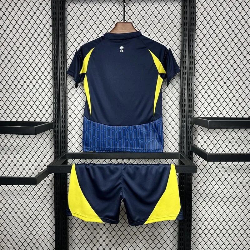 Kids Al Nassr Away Kit Jersey+Shorts 2024-25