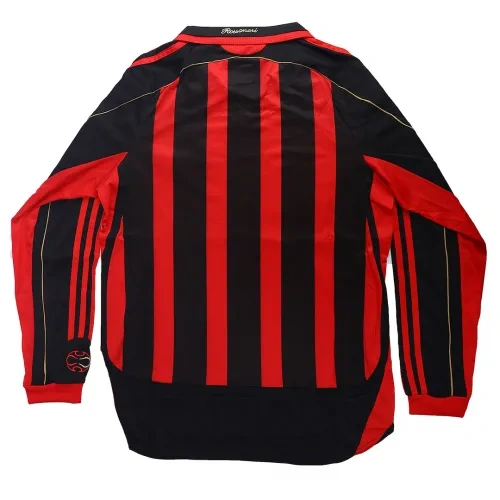 AC Milan Retro Jersey Home Long Sleeve 2006-07
