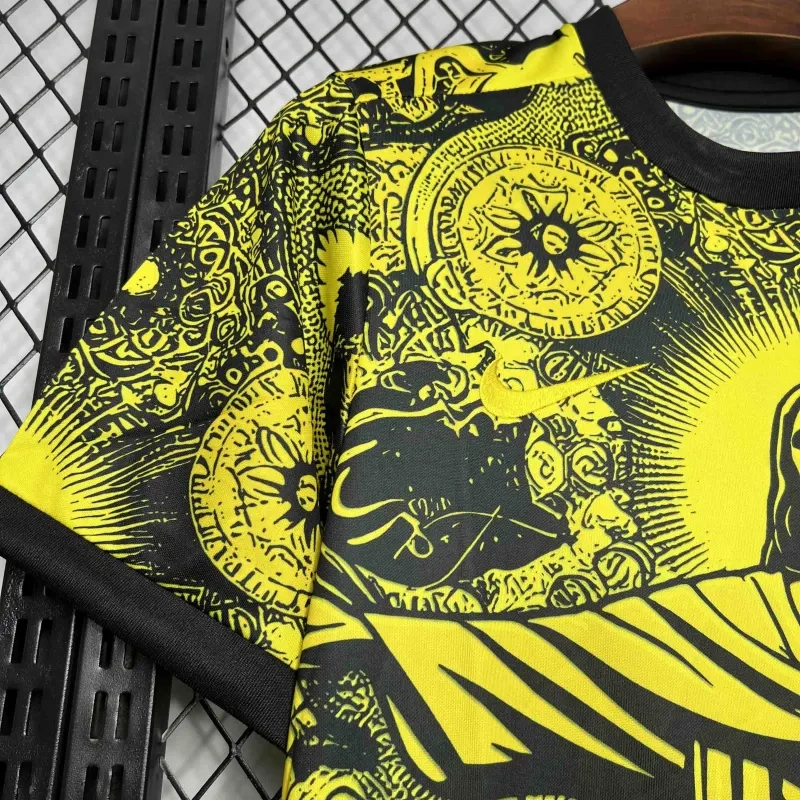 2024 Brazil Christ the Redeemer Special Kit Shirt Football