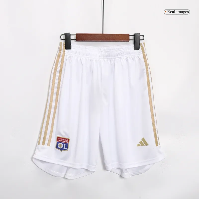 23-24 Olympique Lyonnais Home Kit Jersey+Shorts