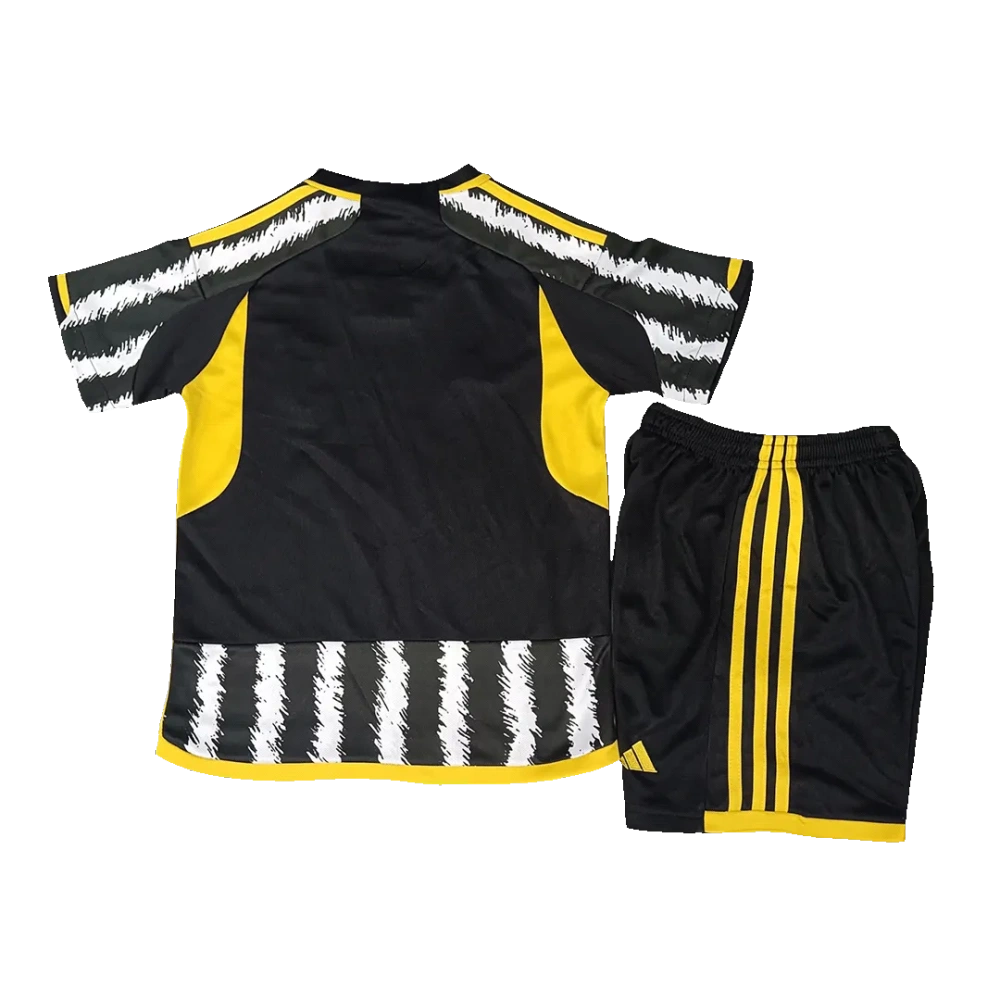 2023-24  Kids Juventus Home Whole Kit(Jersey+Shorts+Socks)