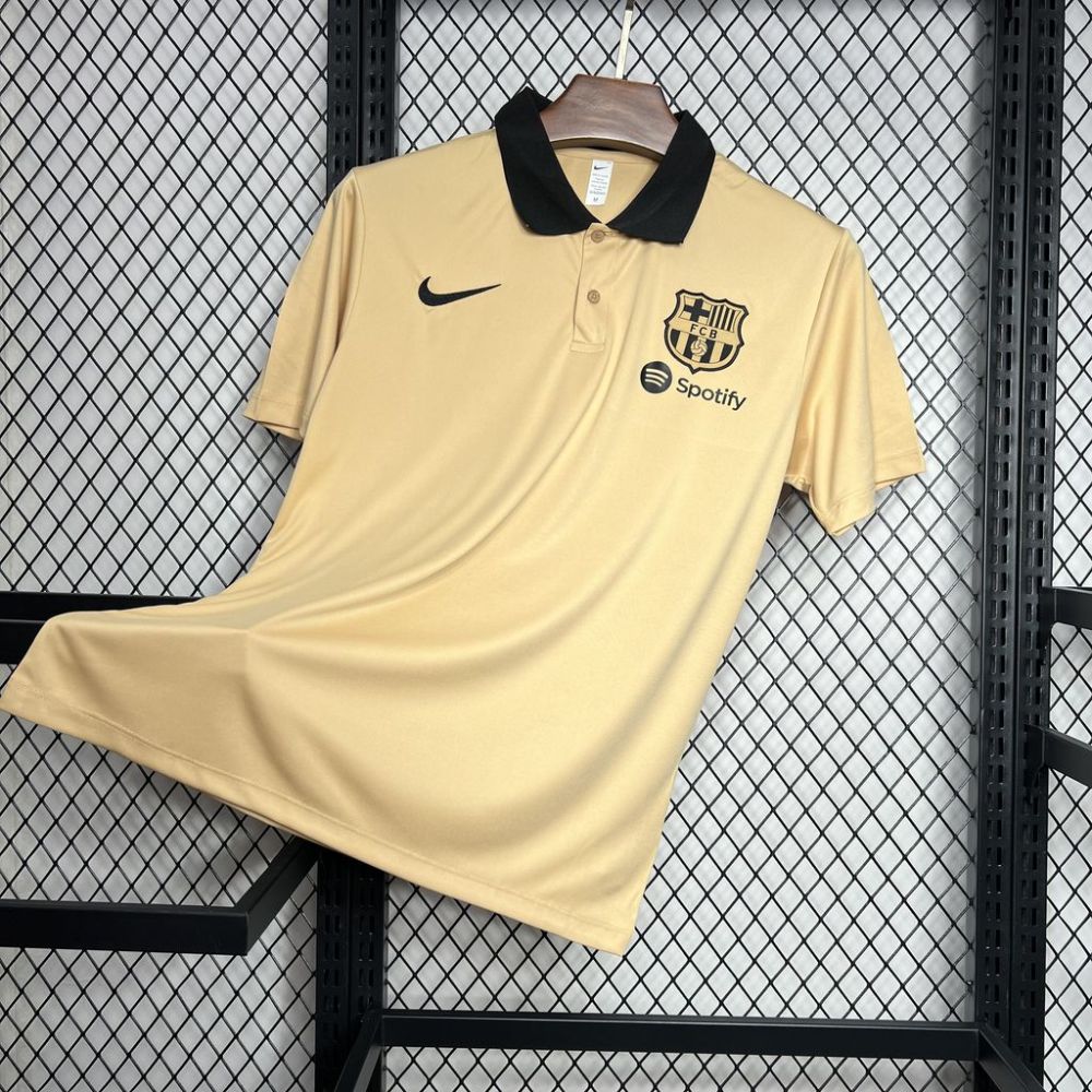 24-25 Barcelona Khaki POLO Shirt