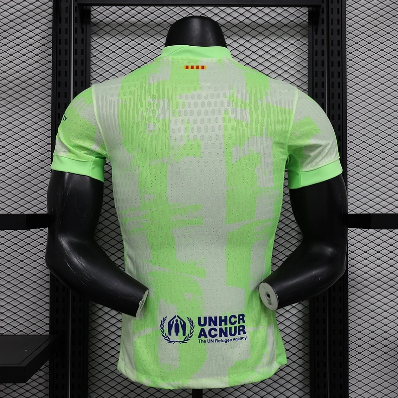 24-25 Barcelona Third Jersey Without Spofity Text Player Version