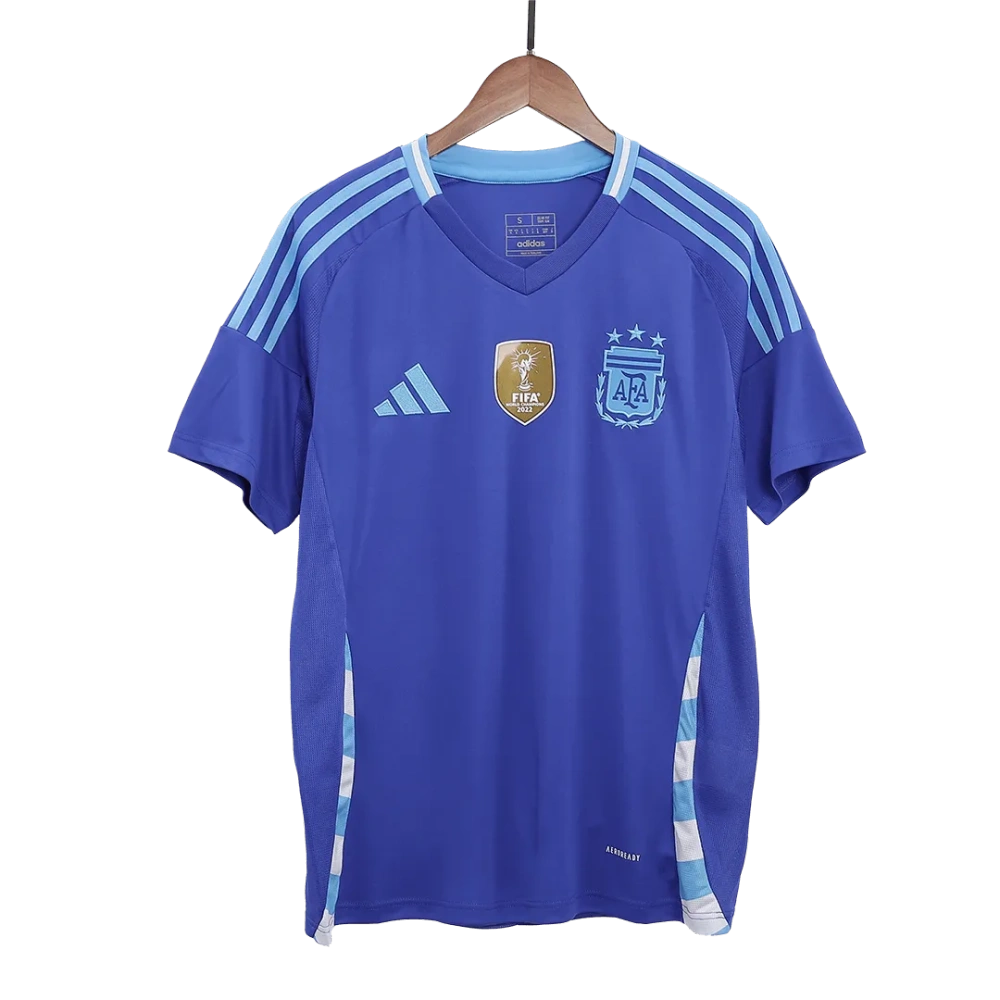 2024 Argentina Away Jersey Messi #10 Di Maria #11 J.Álvarez #9 Copa America
