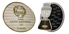 COPA AMERICA FINAL & 14 CUP PATCH +$2
