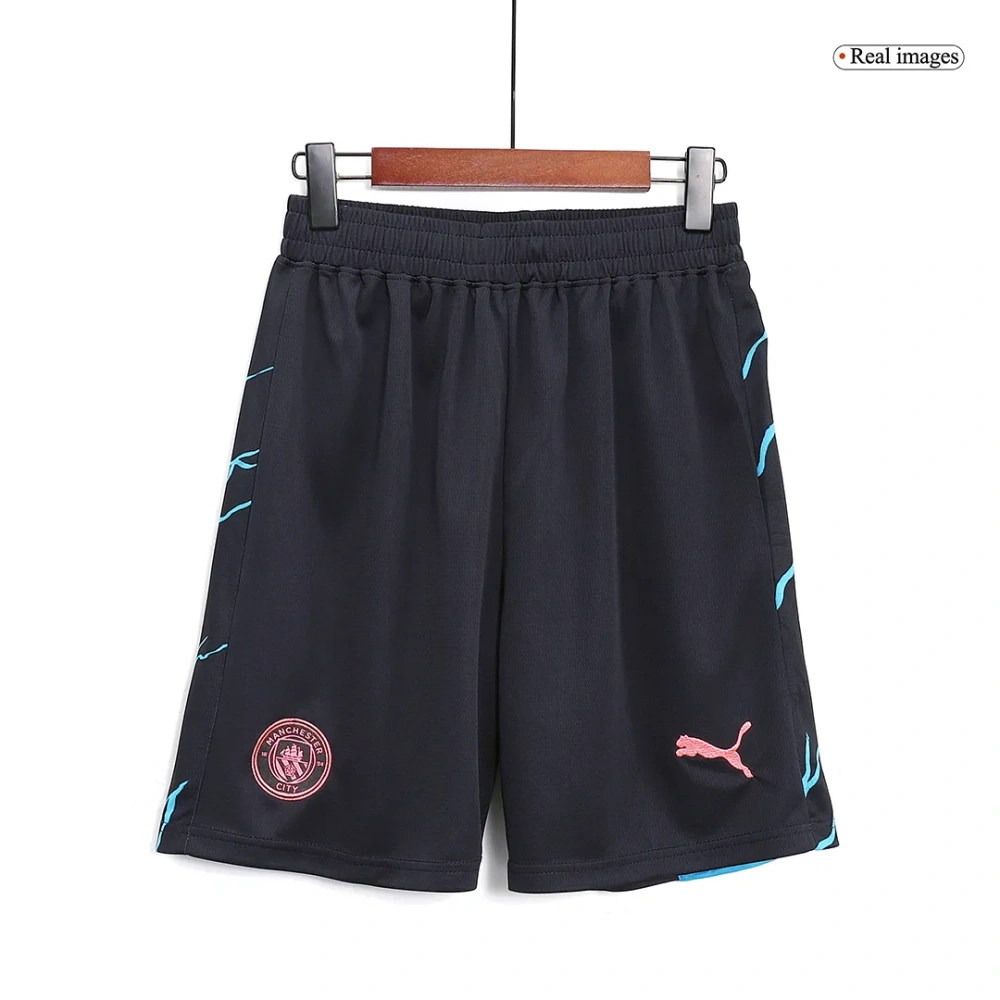 2023/24 Manchester City Third Away Kit Jersey+Shorts