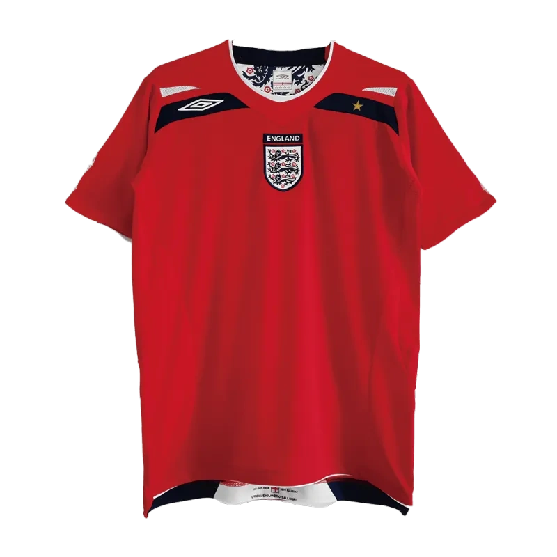 England Retro Soccer Jersey Away Replica 2008/10