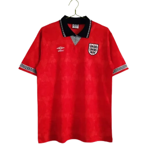 1990 England Retro Jersey Away Replica World Cup