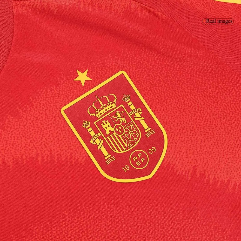 Spain Home Jersey LAMINE YAMAL #19 RODRIGO #16 MORATA #7 Euro 2024