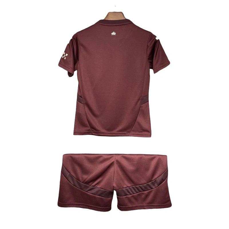 24-25 Manchester City Third Away Kids Kit Jersey+Shorts