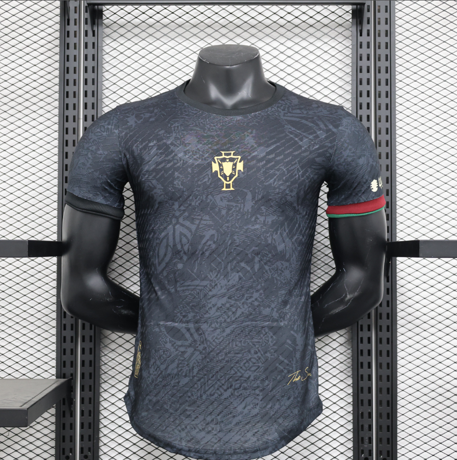 2025 Portugal Red Flower Special Edition Player Version Shirt