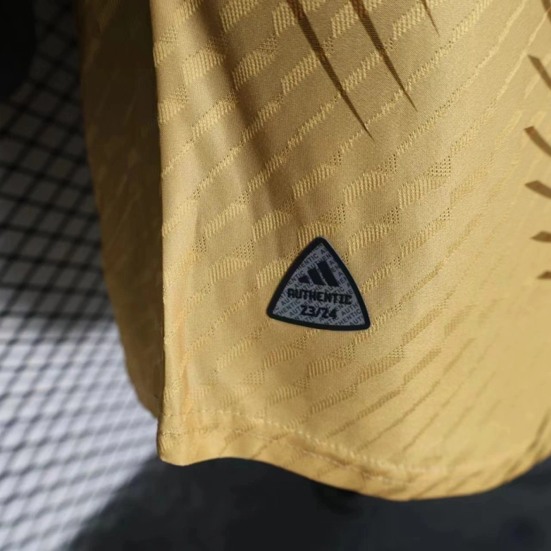 23-24 Real Madrid Gold Special Edition Football Jersey