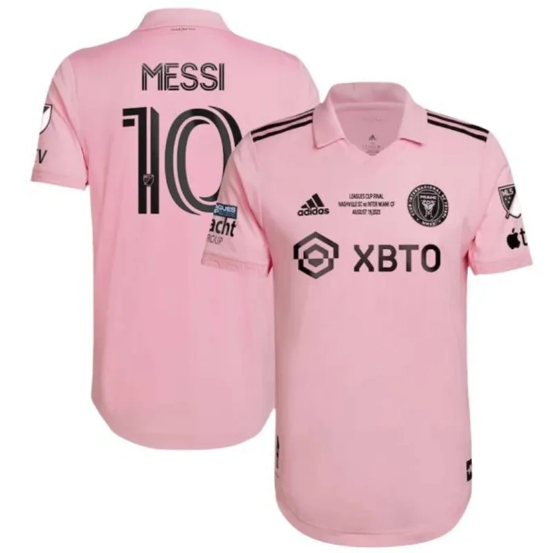 Inter Miami Messi #10 Leagues Cup Final Version Jersey Player Version 2022