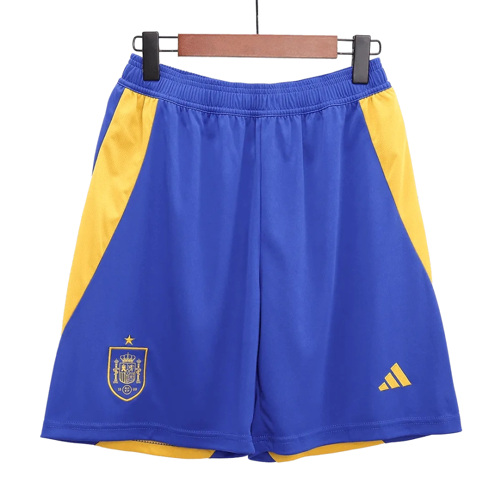 Spain Home Soccer Shorts Euro 2024