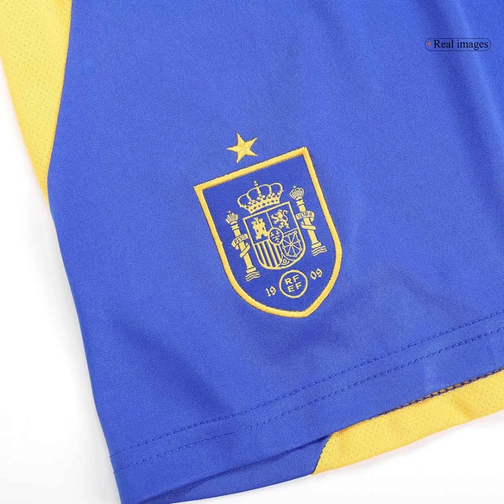 Spain Home Soccer Shorts Euro 2024