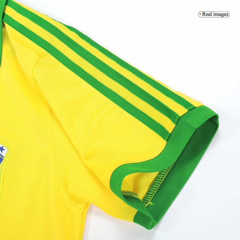 Brazil Retro Home Jersey 1977