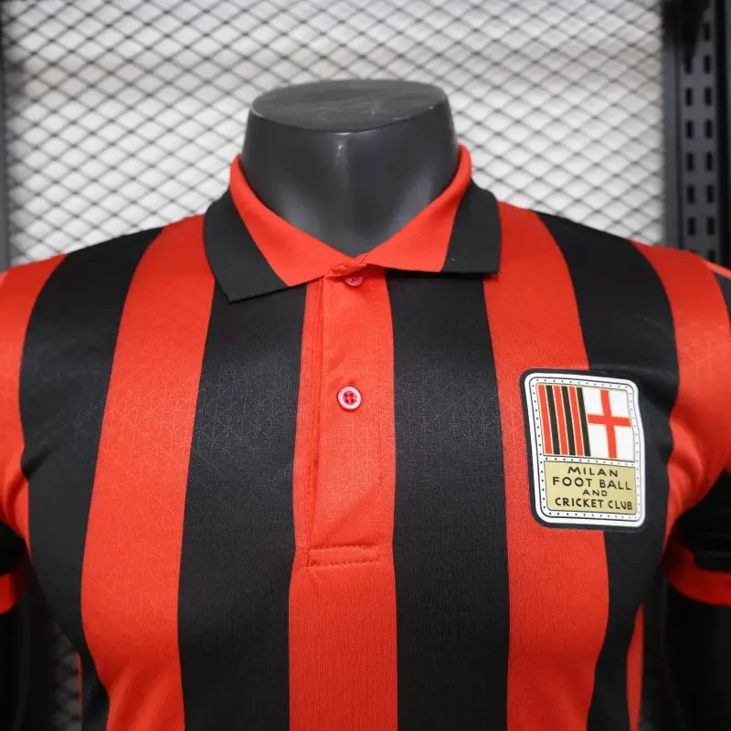 AC Milan Puma 125th Authentic Jersey 24-15 Player Version