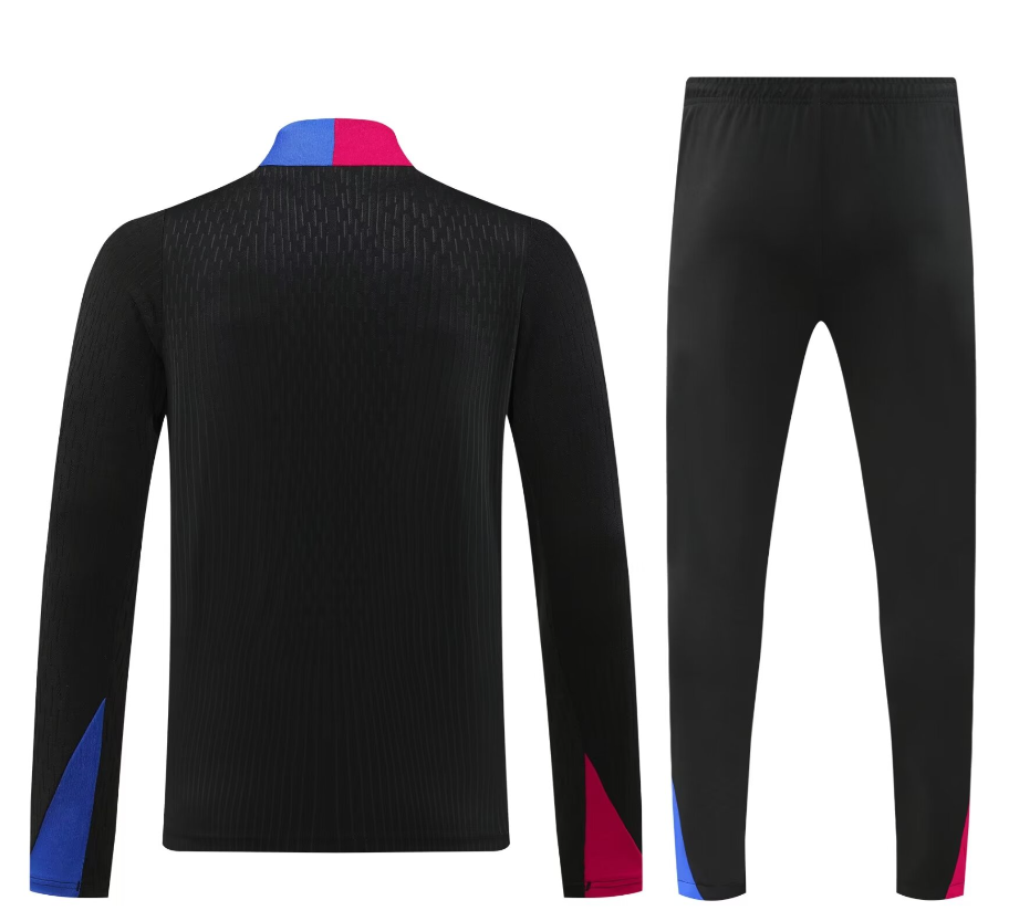 24-25 Barcelona Long Sleeve Training Suit Football Shirts