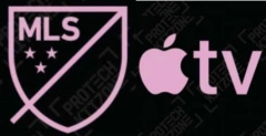 US$2.00 23/24 INTER MIAMI MLS AWAY BADGE & APPLE TV(PINK)