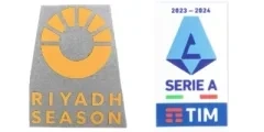 Riyadh Sponsor & Serie A Patch +$2